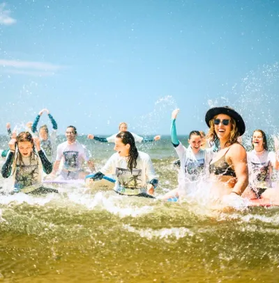Klassenfahrt Surfen Frankreich
