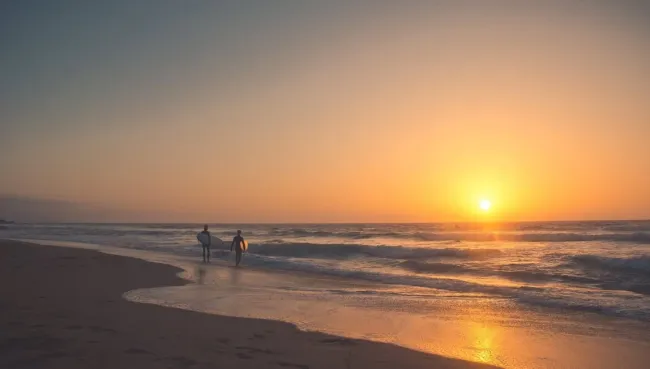 Atmosphäre im Surfcamp auf Fuerteventura